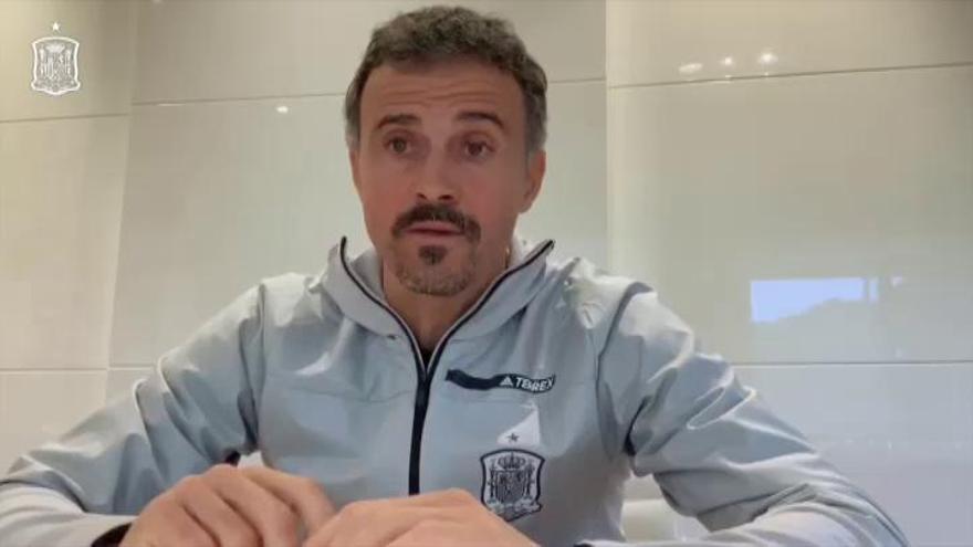 Luis Enrique: "Mi mayor reto ahora es estar en casa y combatir este virus"