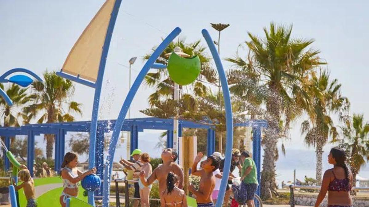 Así es el parque de agua de Málaga al que puedes acudir completamente gratis