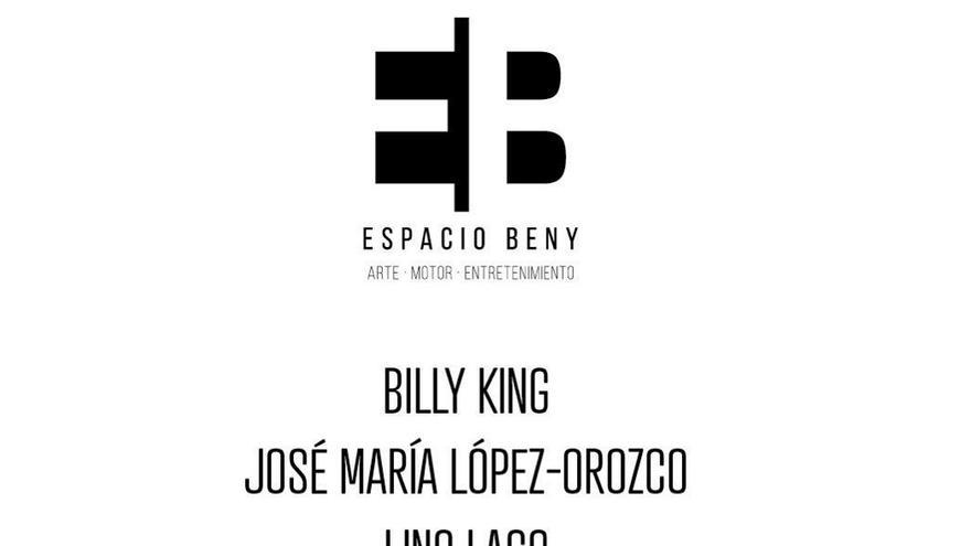 Billy King + José María López-Orozco + Lino Lago (Pintura) + Tino Canicoba (escultura)