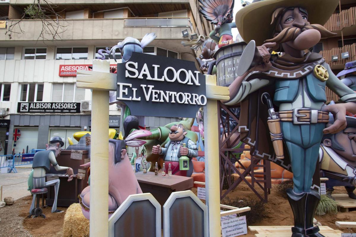 El "Saloon El Ventorro", en República Argentina.