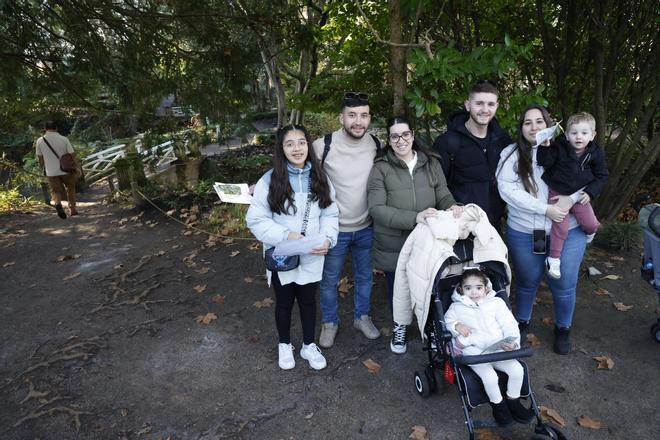 El ambiente navideño en el Jardín Botánico de Gijón, en imágenes