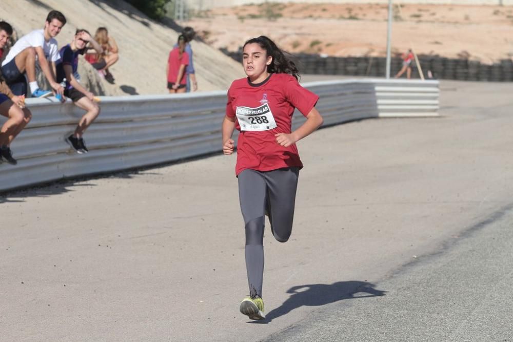 Cross Escolar Cartagena en el Circuito de Velocida