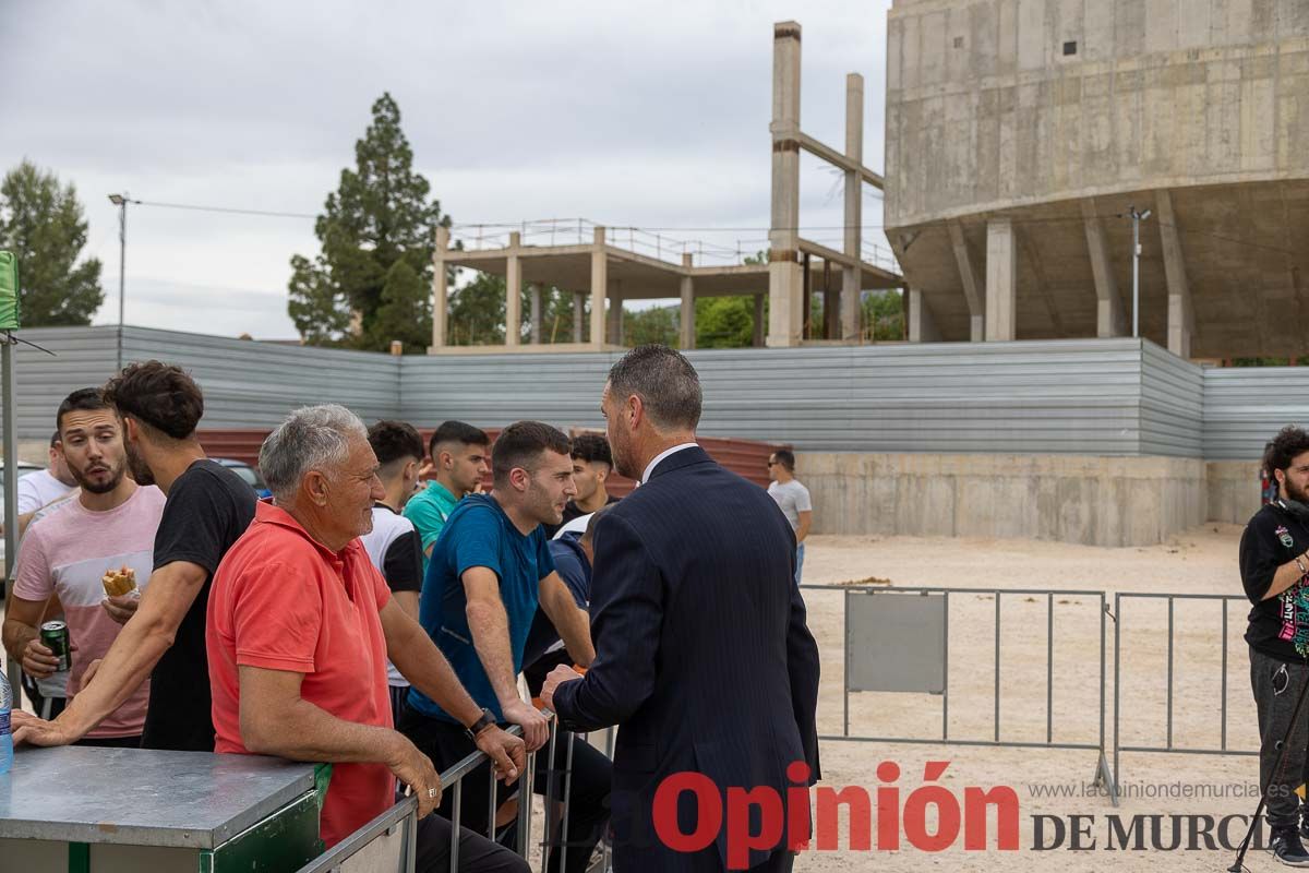 Control veterinario de los Caballos del Vino en Caravaca