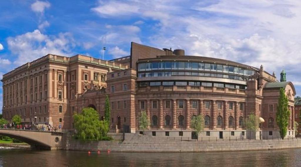 El Riksdagshuset o Parlamento construido a finales del siglo XIX para sustituir al que estaba en Riddarholmen