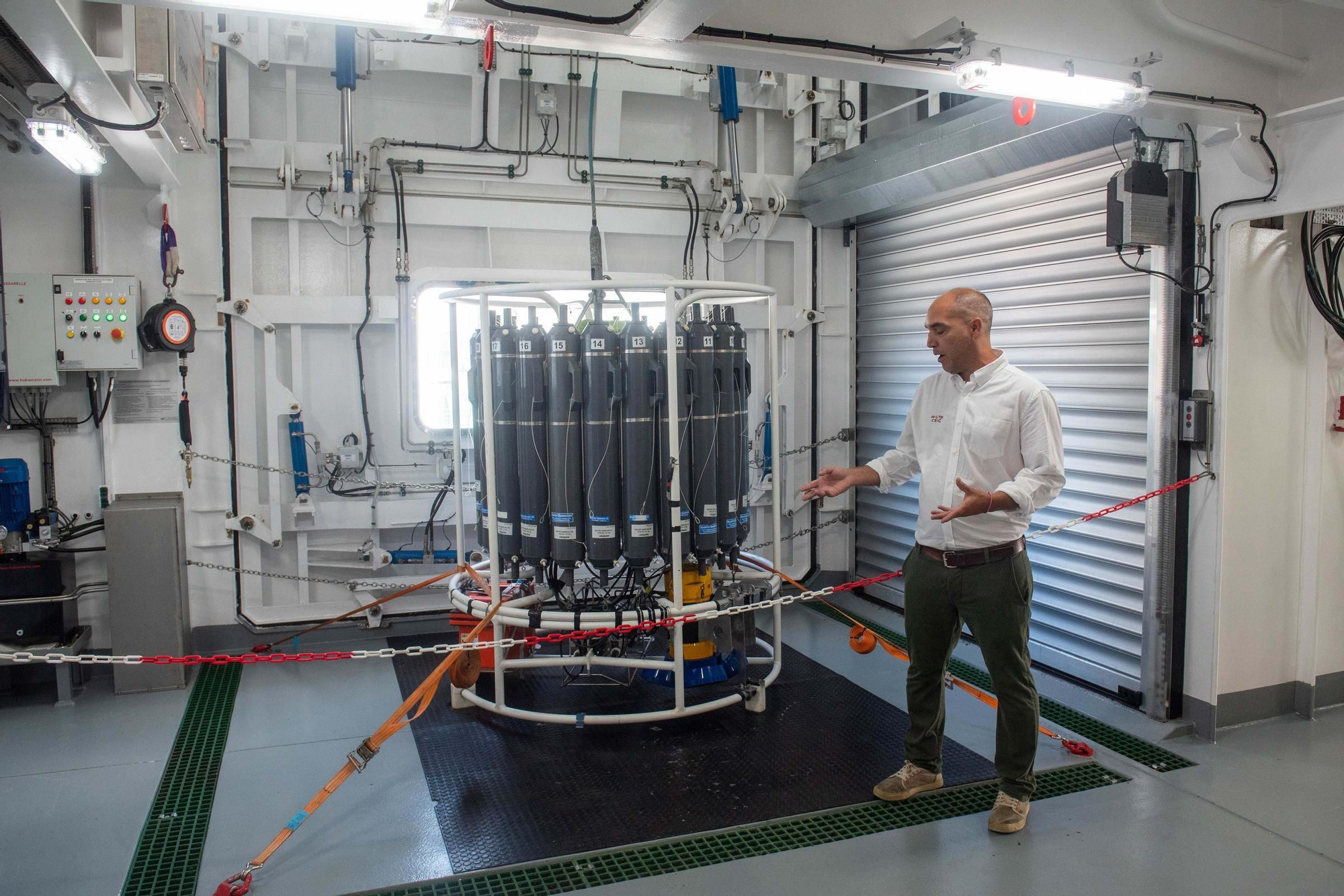 El buque oceanográfico ‘Odón de Buen’ visita A Coruña