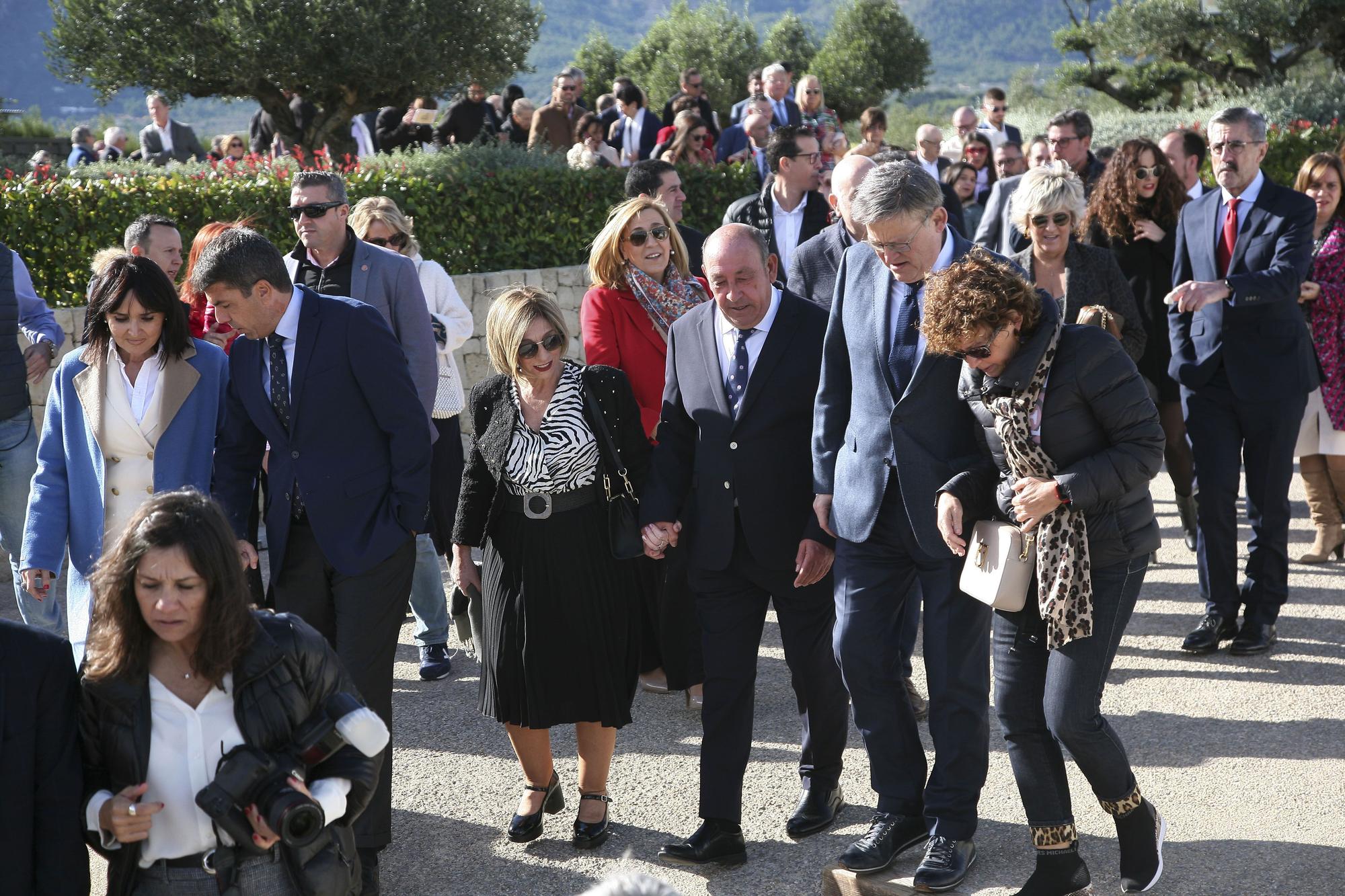 Nombramiento de Jaume Pascual como hijo predilecto de la provincia de Alicante