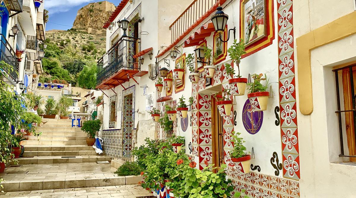 Barrio de Santa Cruz, Alicante.