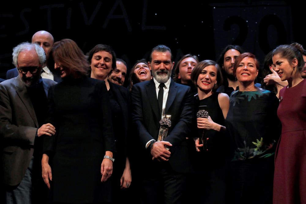 Antonio Banderas, Biznaga de Oro honorífica del Festival de Málaga