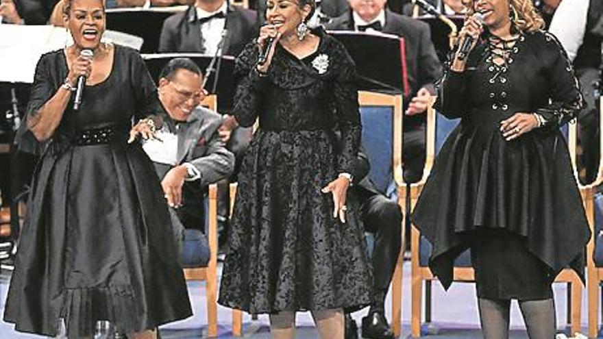 Aretha, funeral de leyenda