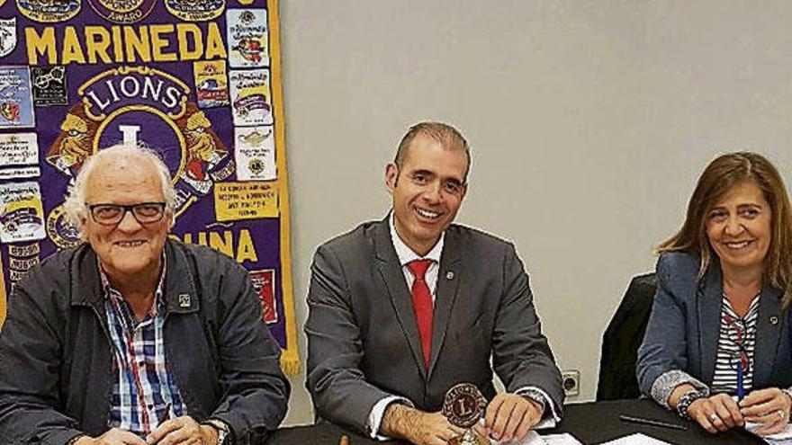 Nuevo presidente del Club de Leones