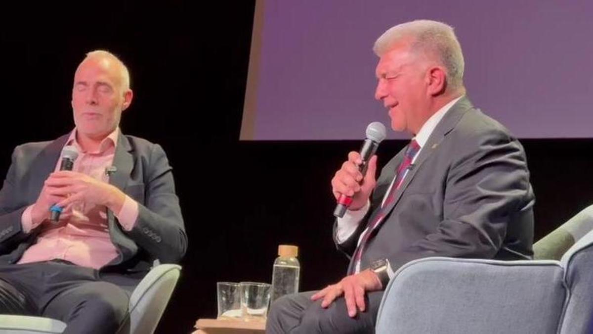 La profecía de Laporta cuando se imagina al Barça en 4 años: "Cierren los ojos..."