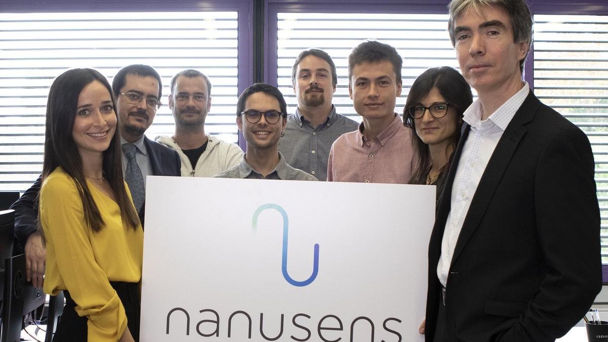 El equipo de Nanusens.