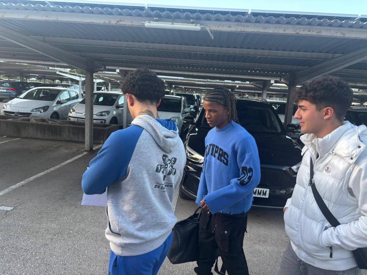 Justin Kalumba, tras pasar el reconocimiento médico