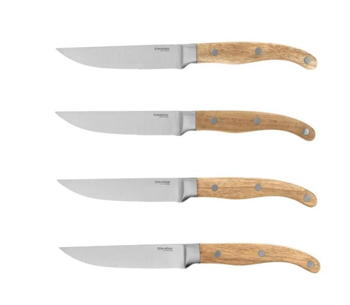Set de cuchillos para carne.