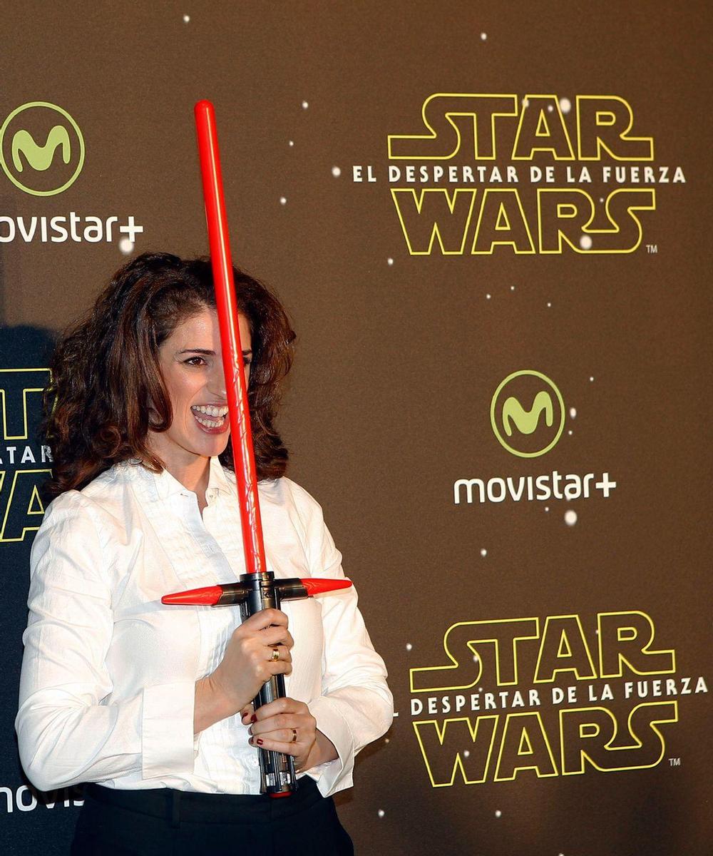 Ruth Gabriel en el estreno en Madrid de 'Star Wars: El despertar de la Fuerza'