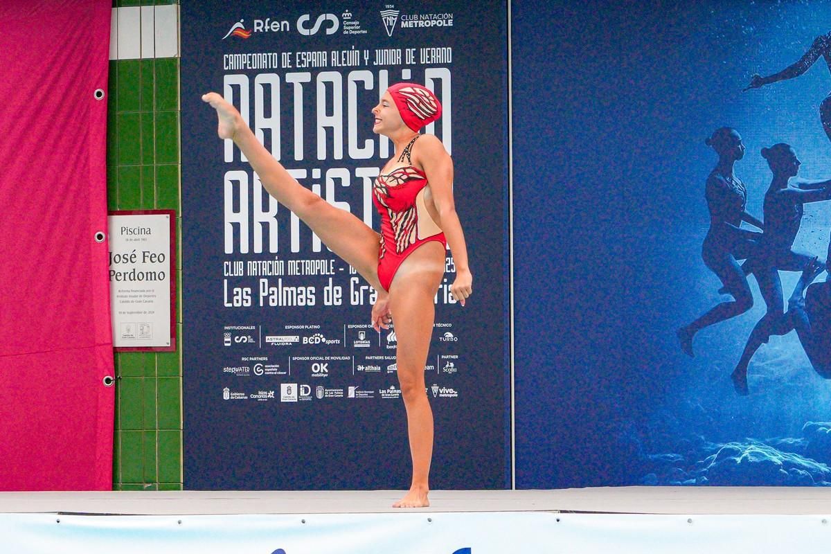 Metropole: Campeonato de España alevín y júnior de Verano de Natación Artística