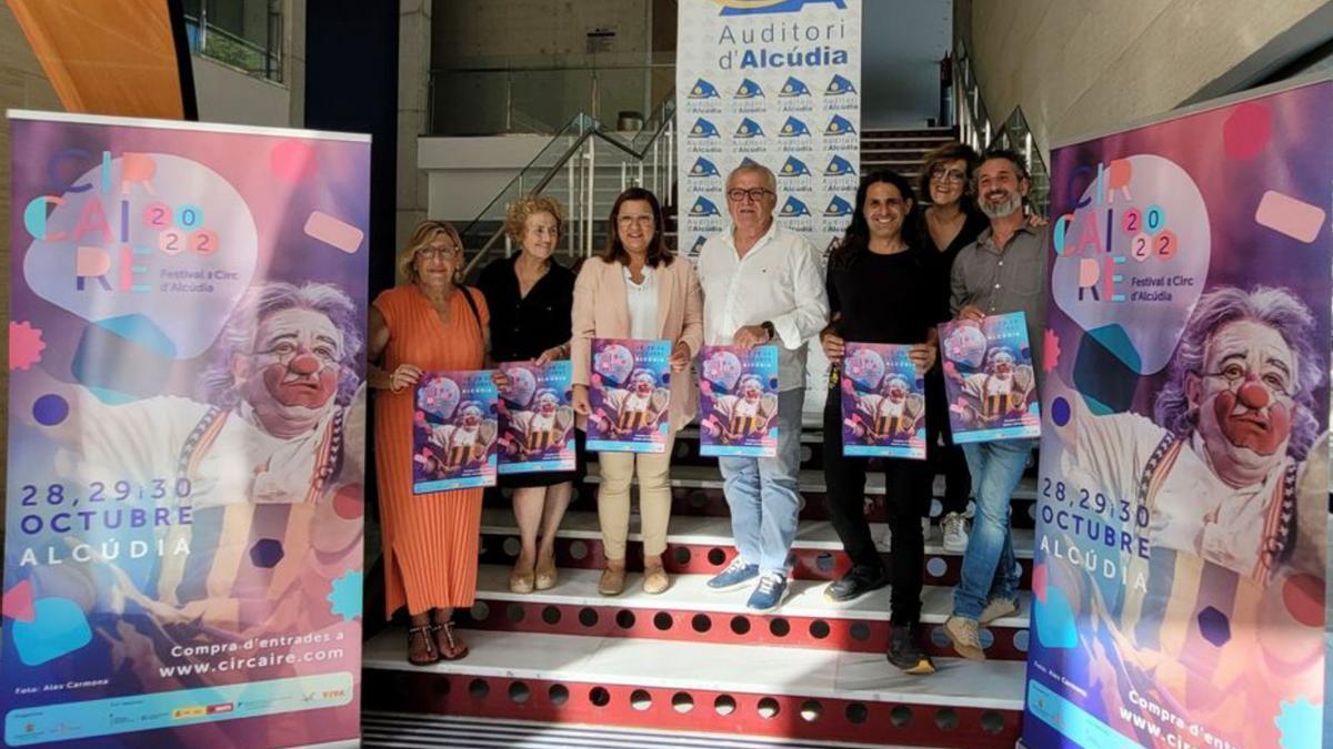 Presentación del festival de circo de Alcúdia.