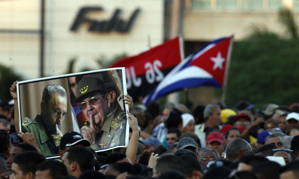 Líderes de todo el mundo despiden a Fidel Castro