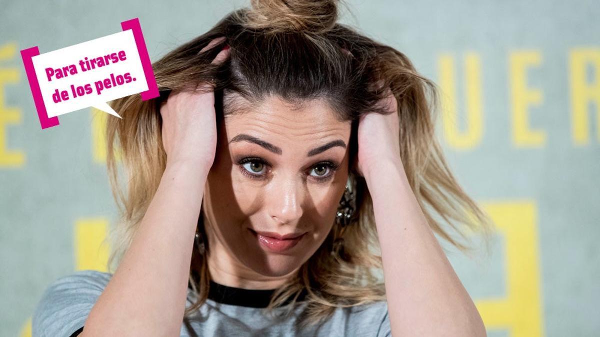 Blanca Suárez se toca el moño