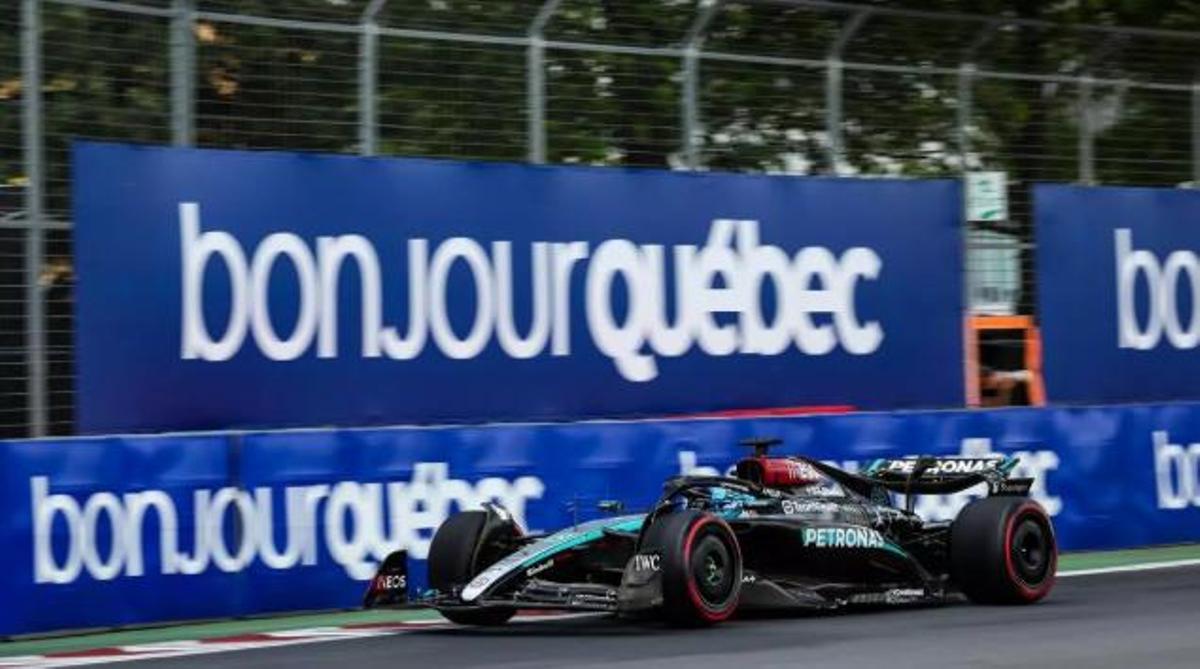 George Russell en el GP del Canadà