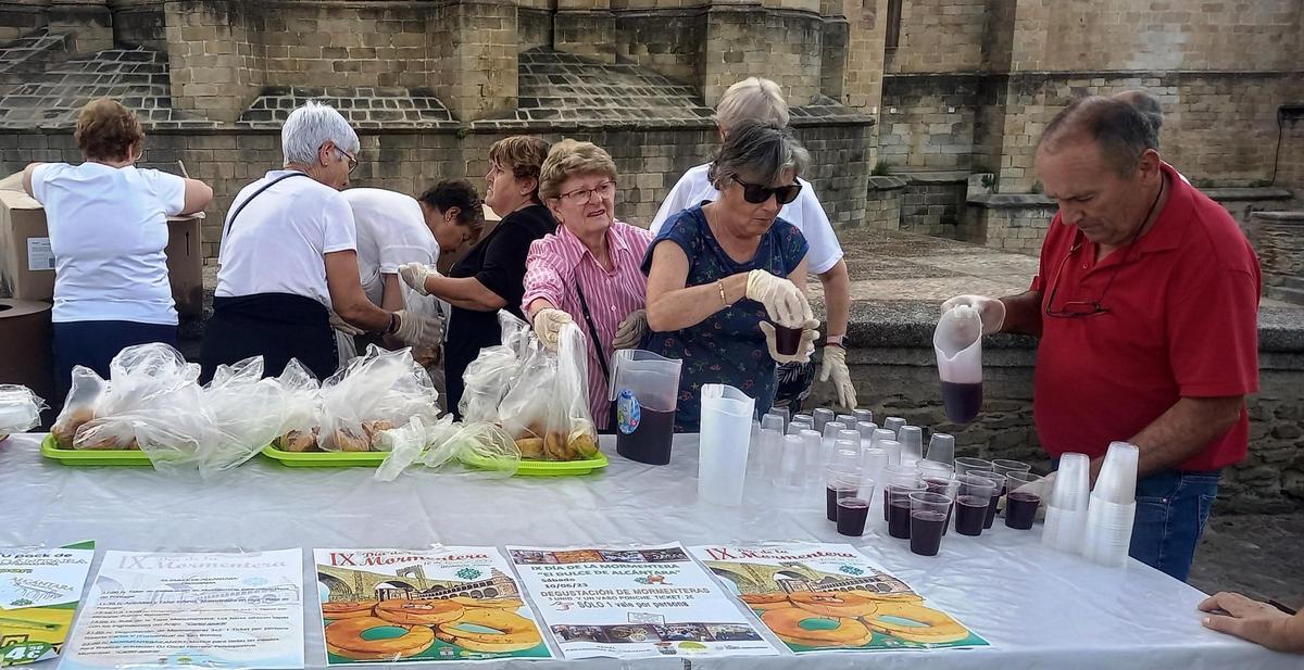 Las asociaciones alcantarinas se ocupan de la elaboración de la Mormentera.
