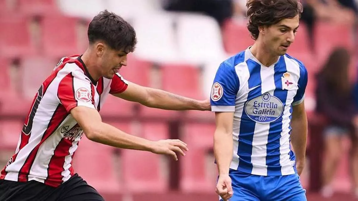 2-1 | Con resistir y Hugo Ríos no le llega al Fabril en Las Gaunas