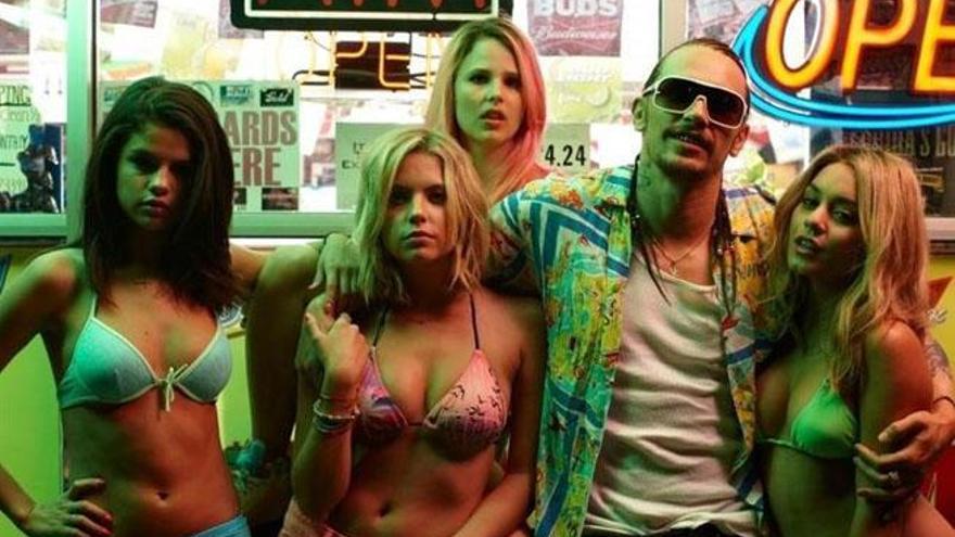 Los protagonistas de &#039;Spring Breakers&#039;.