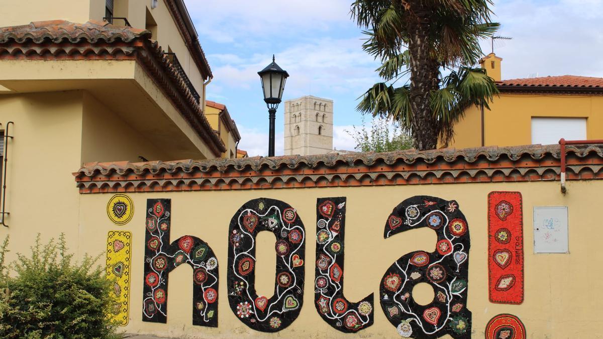 Nuevo mural en el barrio de Olivares.