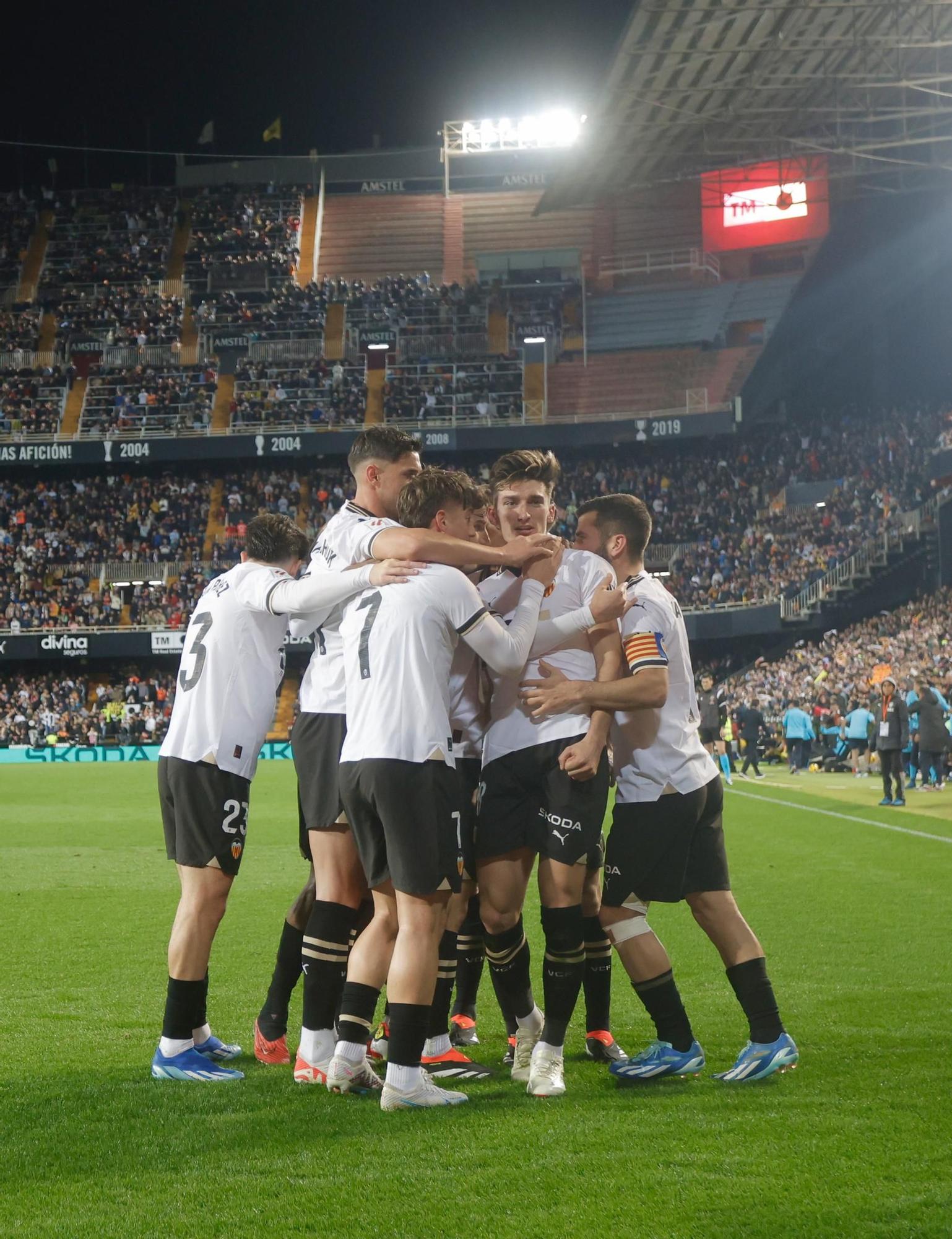 Valencia - Villarreal en imágenes