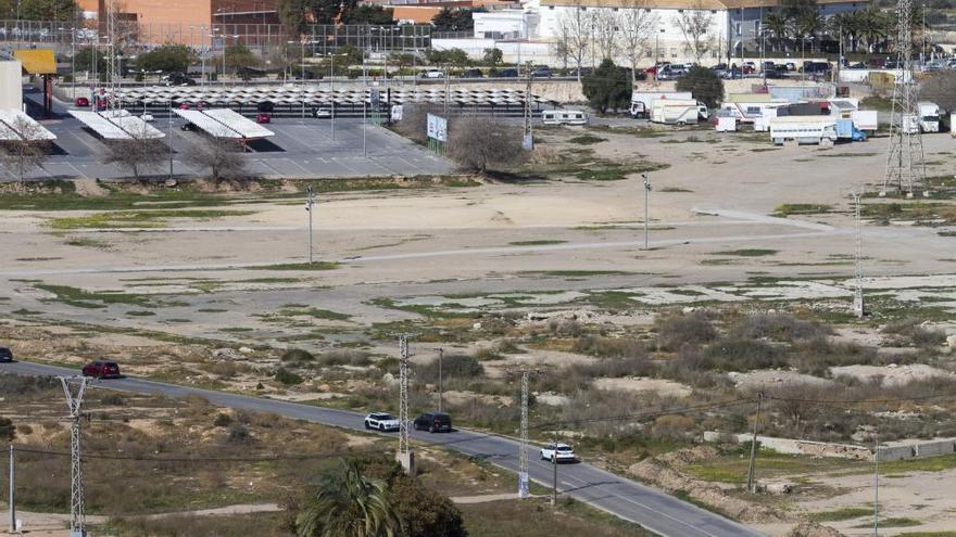 El vial une el Estadio Cartagonova con el Palacio de los Deportes.