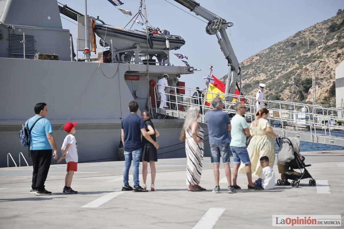 Las mejores imágenes del Día de las Fuerzas Armadas en Cartagena