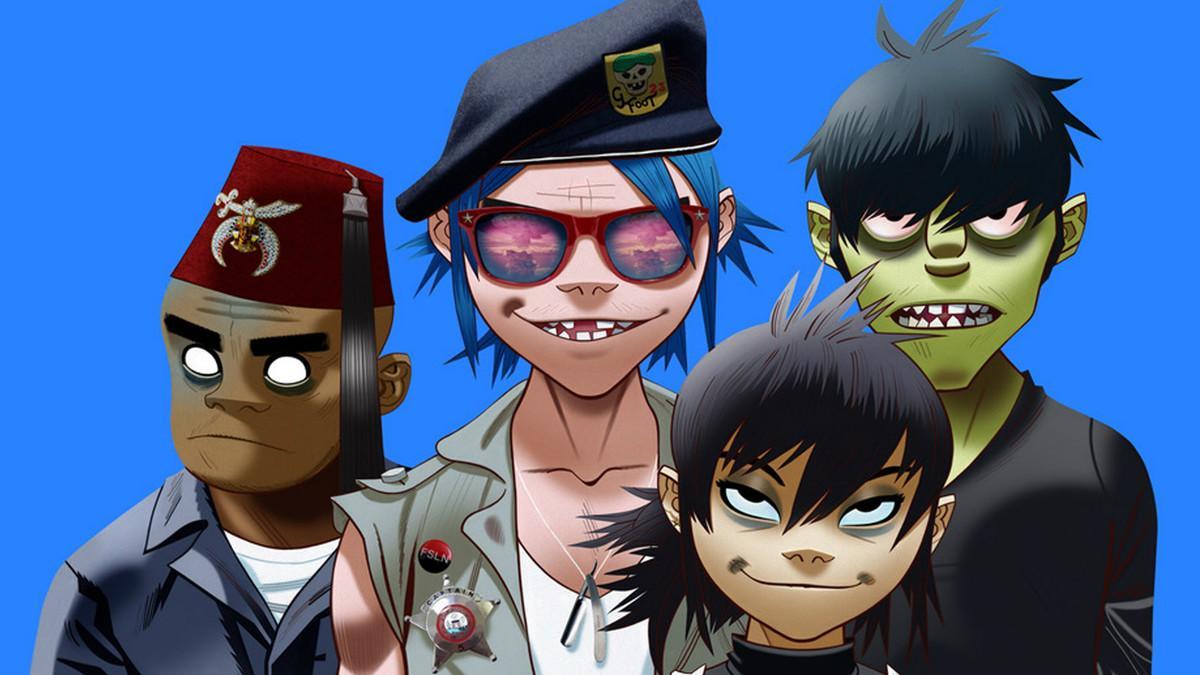 La banda británica Gorillaz, en una imagen promocional