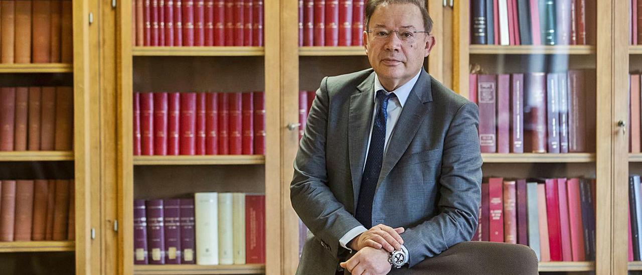 El catedrático de Derecho Civil y exmagistrado del Tribunal Supremo, Javier Orduña. | GERMAN CABALLERO