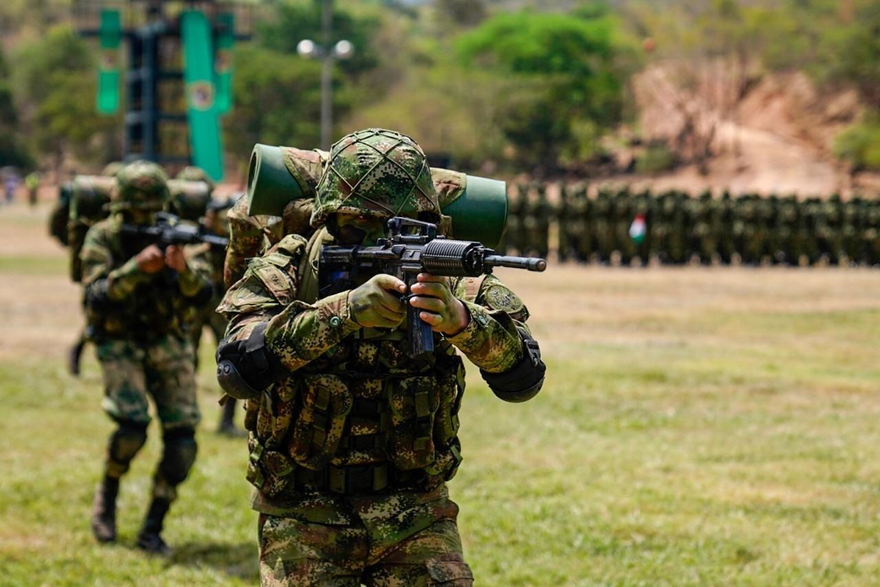 Militares del ejército colombiano en una imagen de archivo