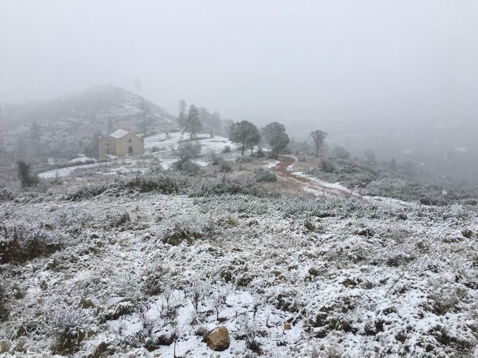 Nevada a Girona.