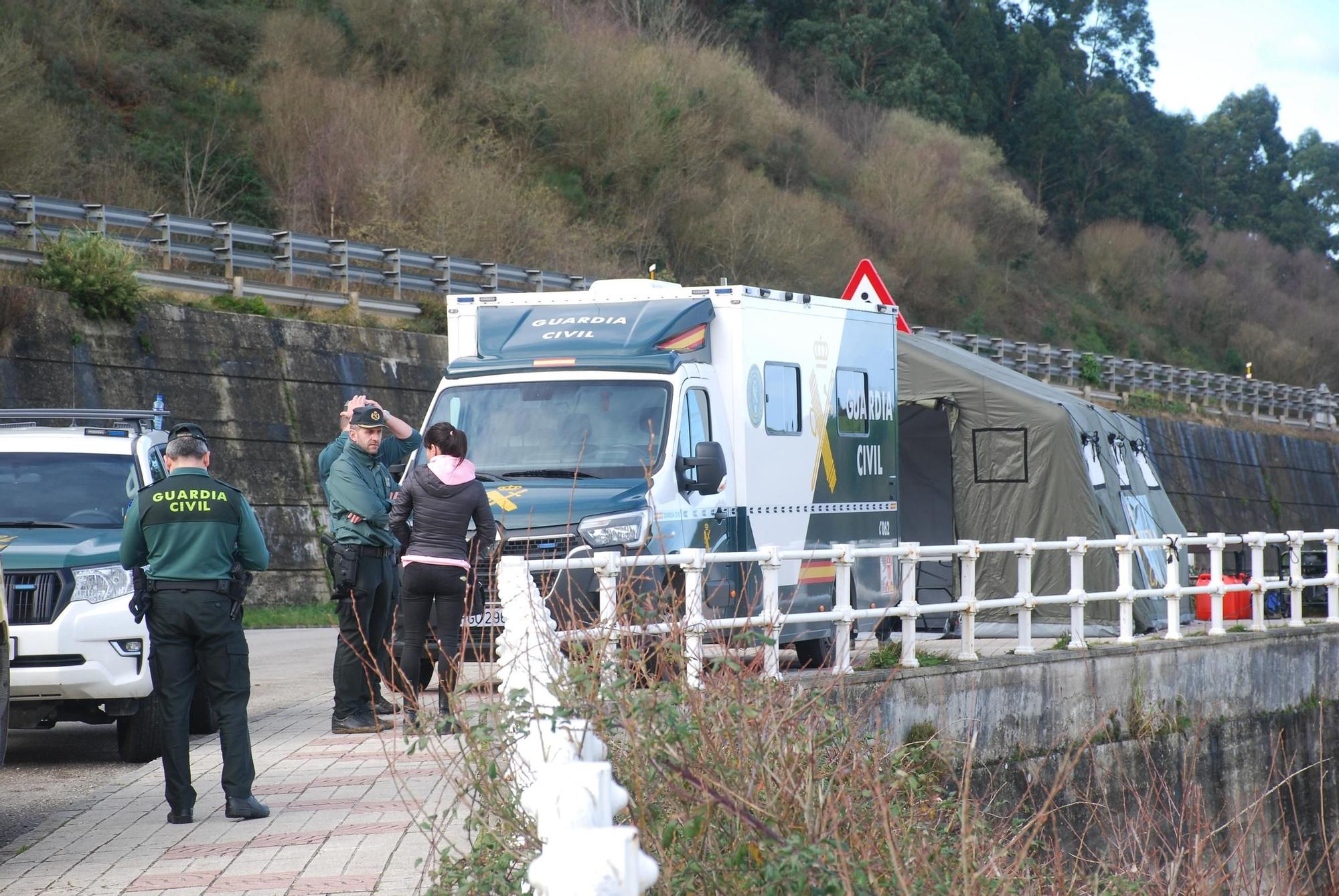 Búsqueda de un desaparecido en el mar en Llanes