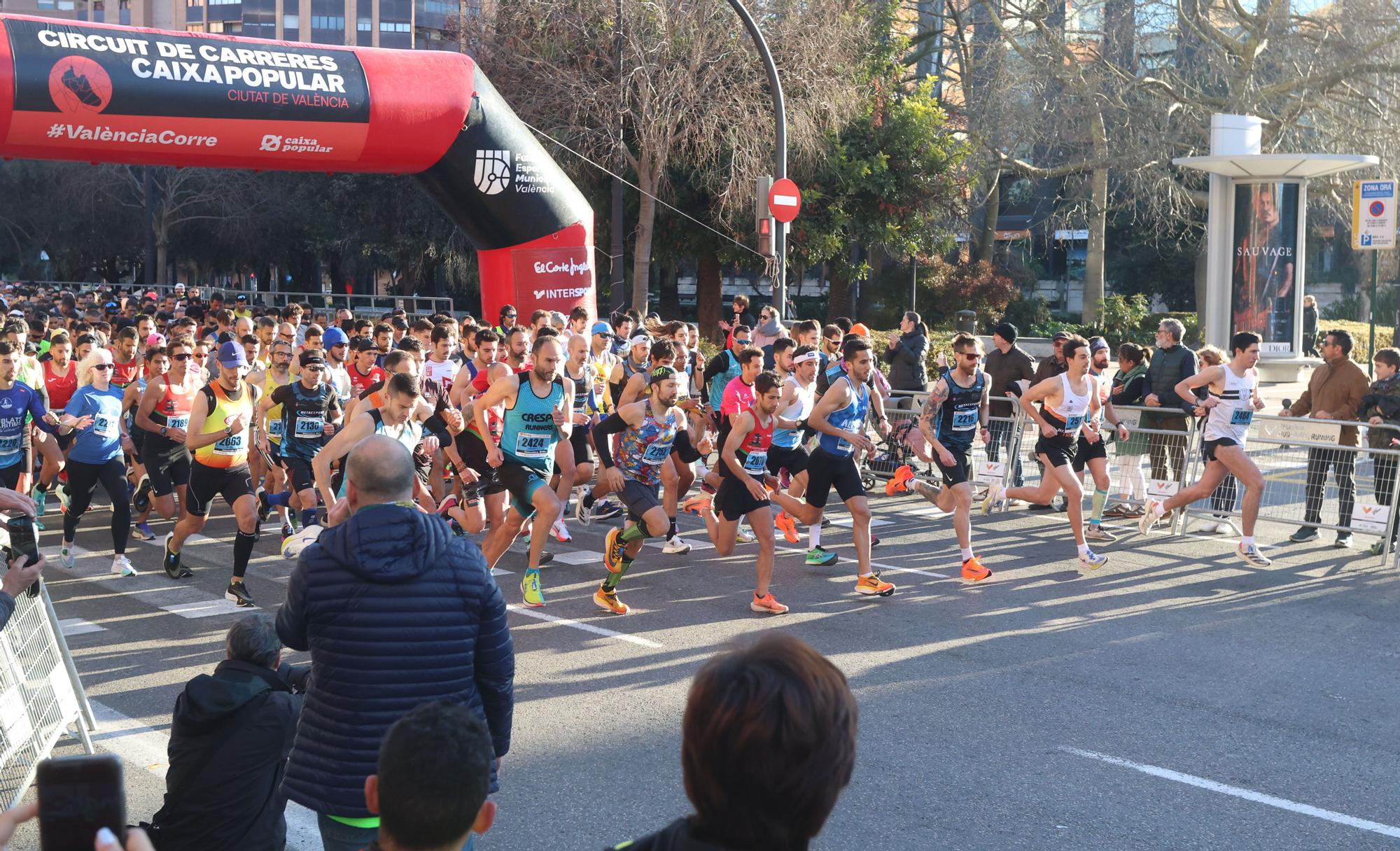 Explosión valencianista en la carrera Runners Ciudad de Valencia