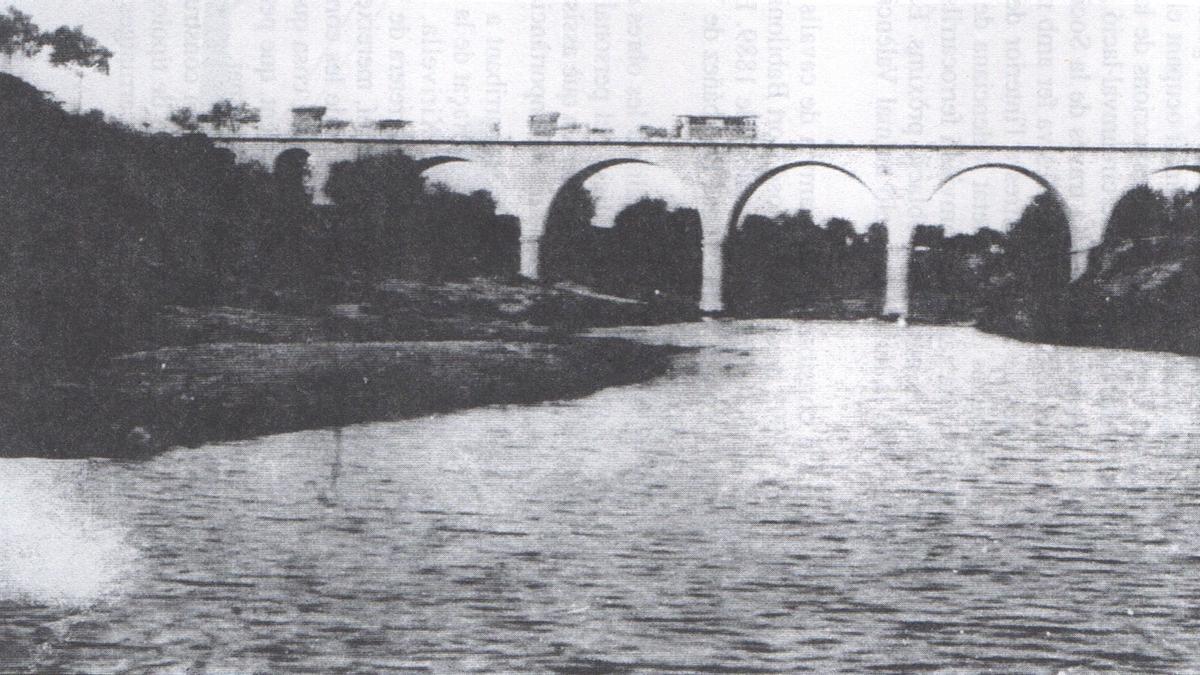 El pont de Torrent pels voltants de 1898