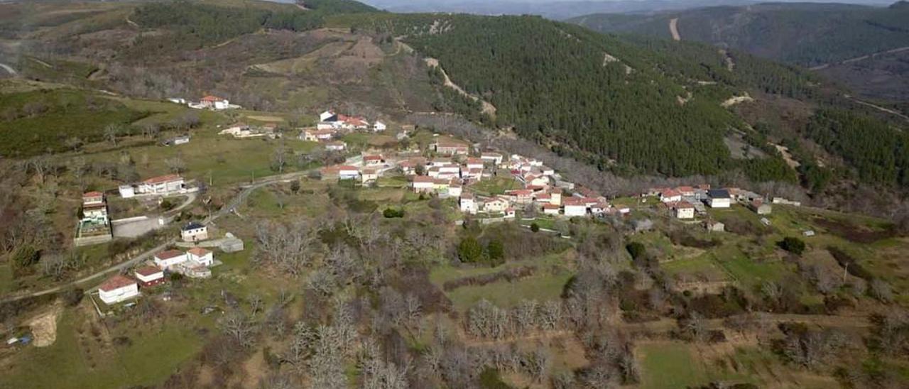 Los alrededores de Castrelo de Cima, donde se han encontrado decenas de vestigios.