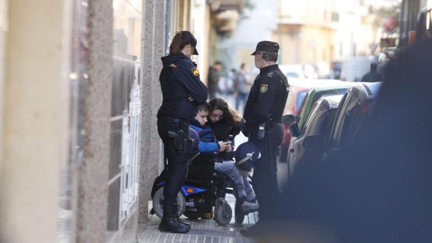 Plötzlich auf der Straße: Zwangsräumung am Dienstag (10.12.) in Palma de Mallorca.