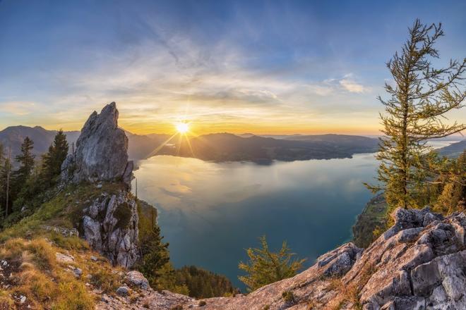 Lago Attersee, Austria