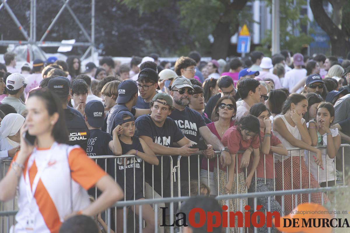 Murcianos presentes en la visita del Papa León XIV
