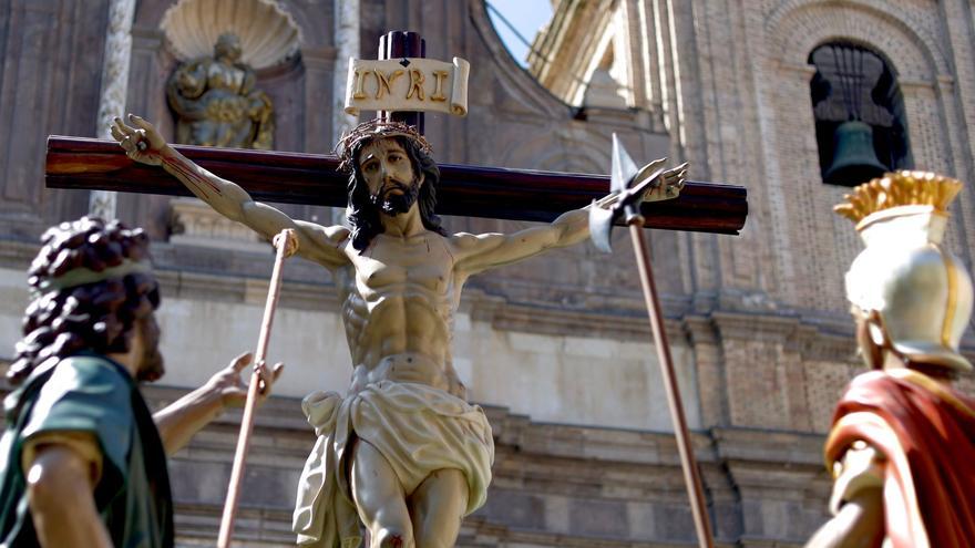 Las Siete Palabras abre un Viernes Santo de la Procesión de Procesiones en Zaragoza