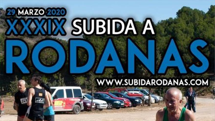 La 39º Subida a Rodanas se disputará el 29 de marzo