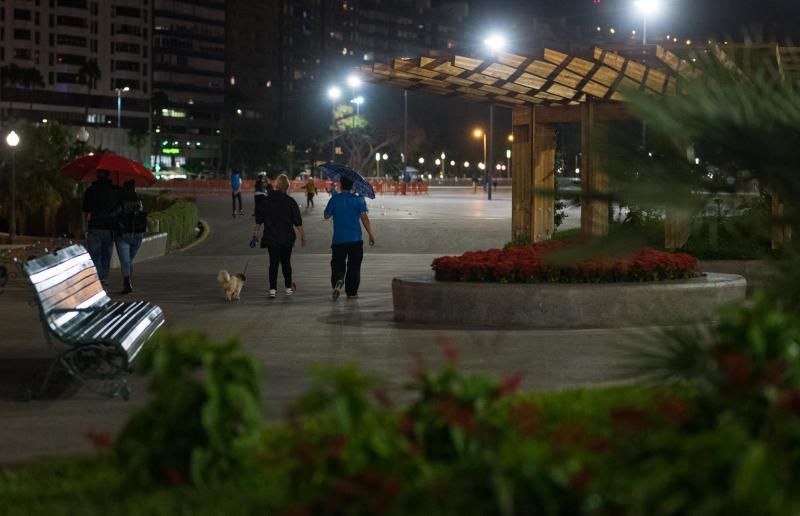 Nuevo tramo peatonal de la Avenida Marítima