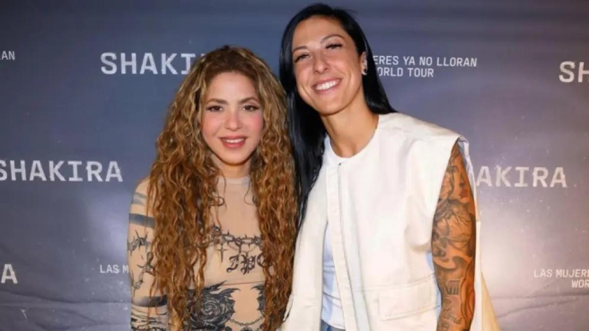 Jenni Hermosos coincide con Shakira en México.