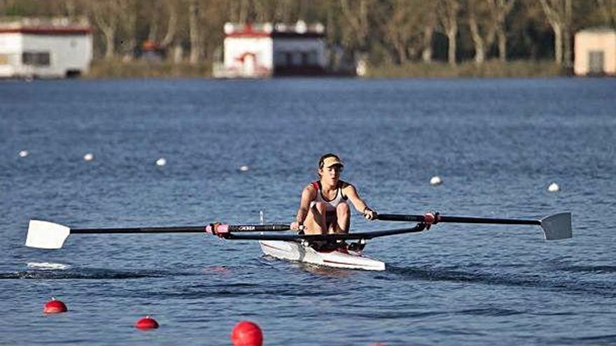 La manresana Sílvia Conde va ser al català de rem a Banyoles