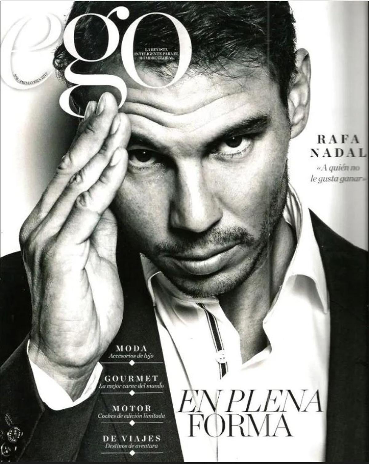 Rafa Nadal en las portadas de revistas