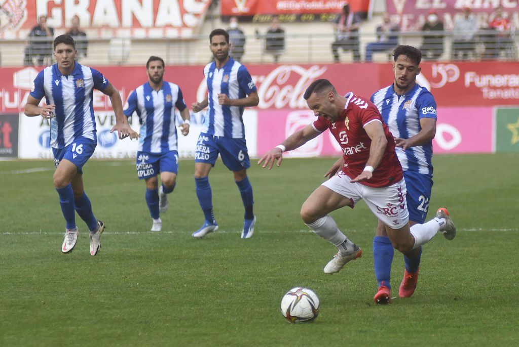 La victoria del Real Murcia frente al Águilas, en imágenes