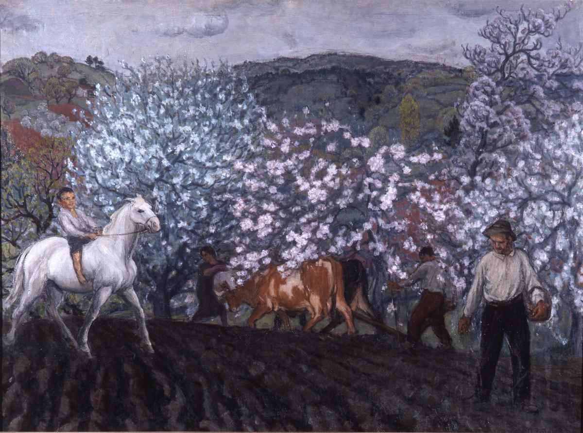 La obra "Primavera".
